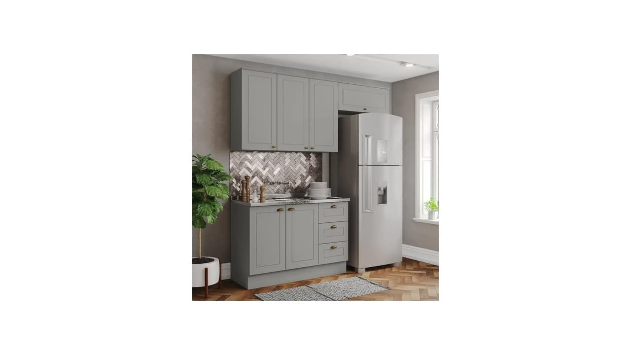 Qual Melhor Armário de Cozinha Modulado: Destaque e Conforto em Um