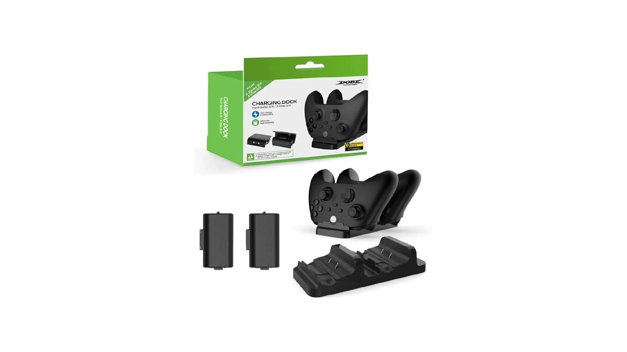 Qual Melhor Base de Carregamento para Controles Xbox: 10 Modelos com Melhor Carga Rápida e Baterias de Longa Duração
