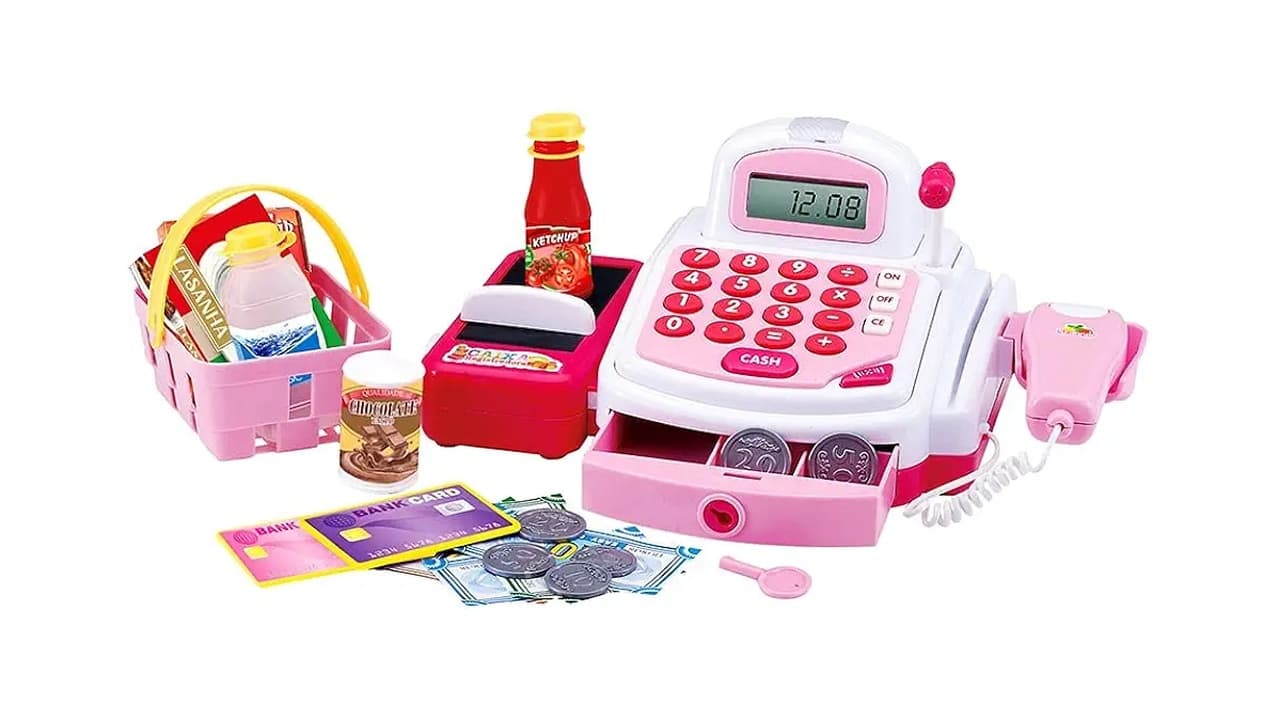 Qual Melhor Caixa Registradora Infantil para Simular Mercadinho Completo