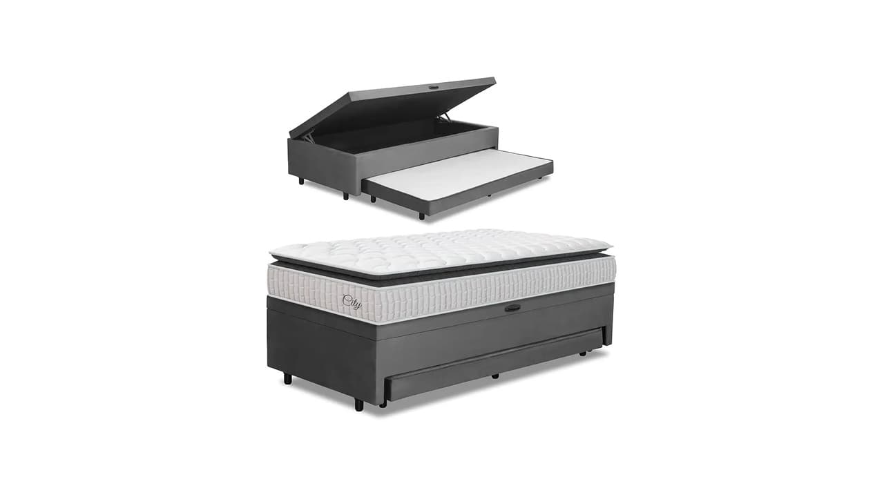 Qual Melhor Cama Box Solteiro com Auxiliar: Top 10 para Dormitórios Pequenos