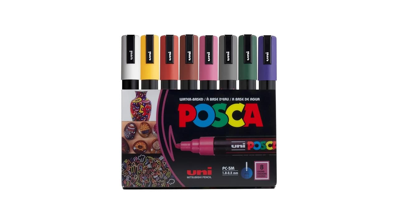 Qual Melhor Caneta Posca Original para Artes e Customização