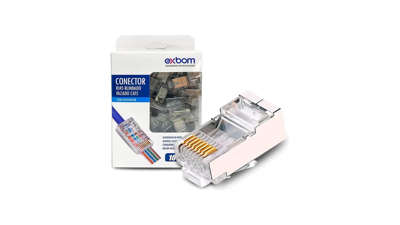 Qual Melhor Conector RJ45 de Metal Blindado: Guia Definitivo para Redes Gigabit