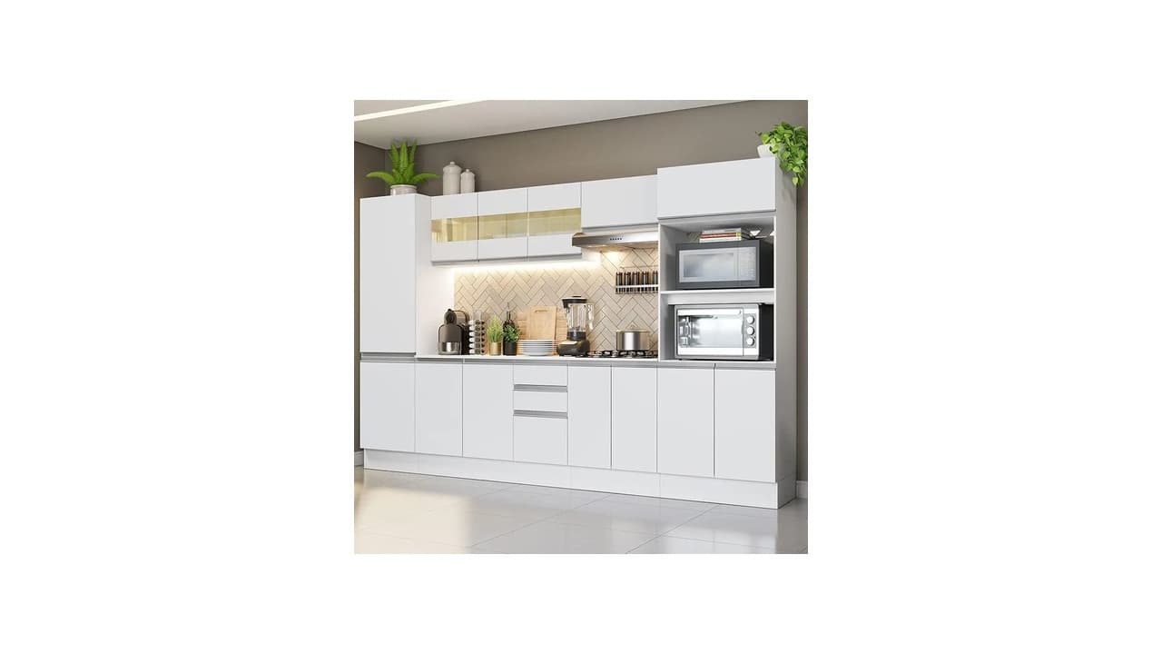 Qual Melhor Cozinha Modulada Completa em MDF: Guia e Comparativo de 10 Modelos