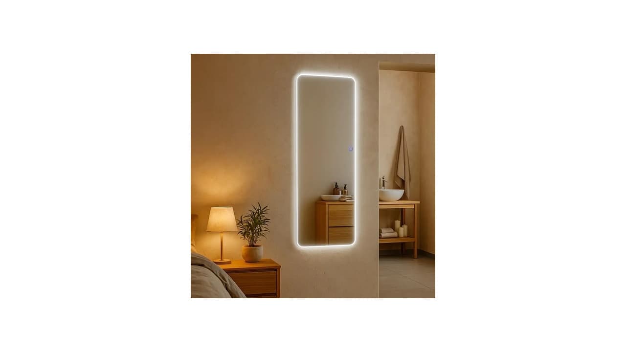 Qual Melhor Espelho para Quarto e Penteadeira: 10 Modelos com Iluminação LED e Design Moderno