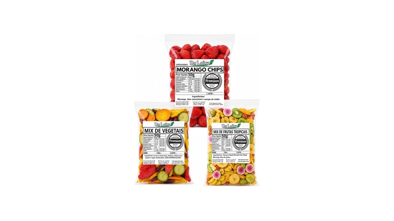 Qual Melhor Frutas Liofilizadas: Guia Completo para Snacks Naturais