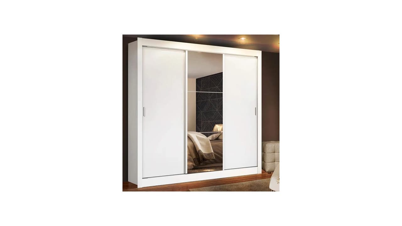 Qual Melhor Guarda-Roupa Casal com Espelho: 12 Modelos com Design e Espaço