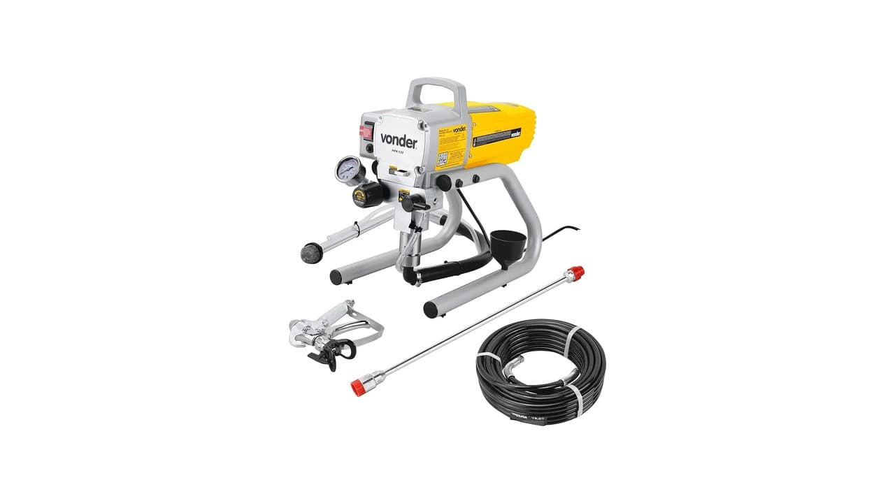 Qual Melhor Máquina de Pintura Airless: 10 Modelos para Projetos Profissionais