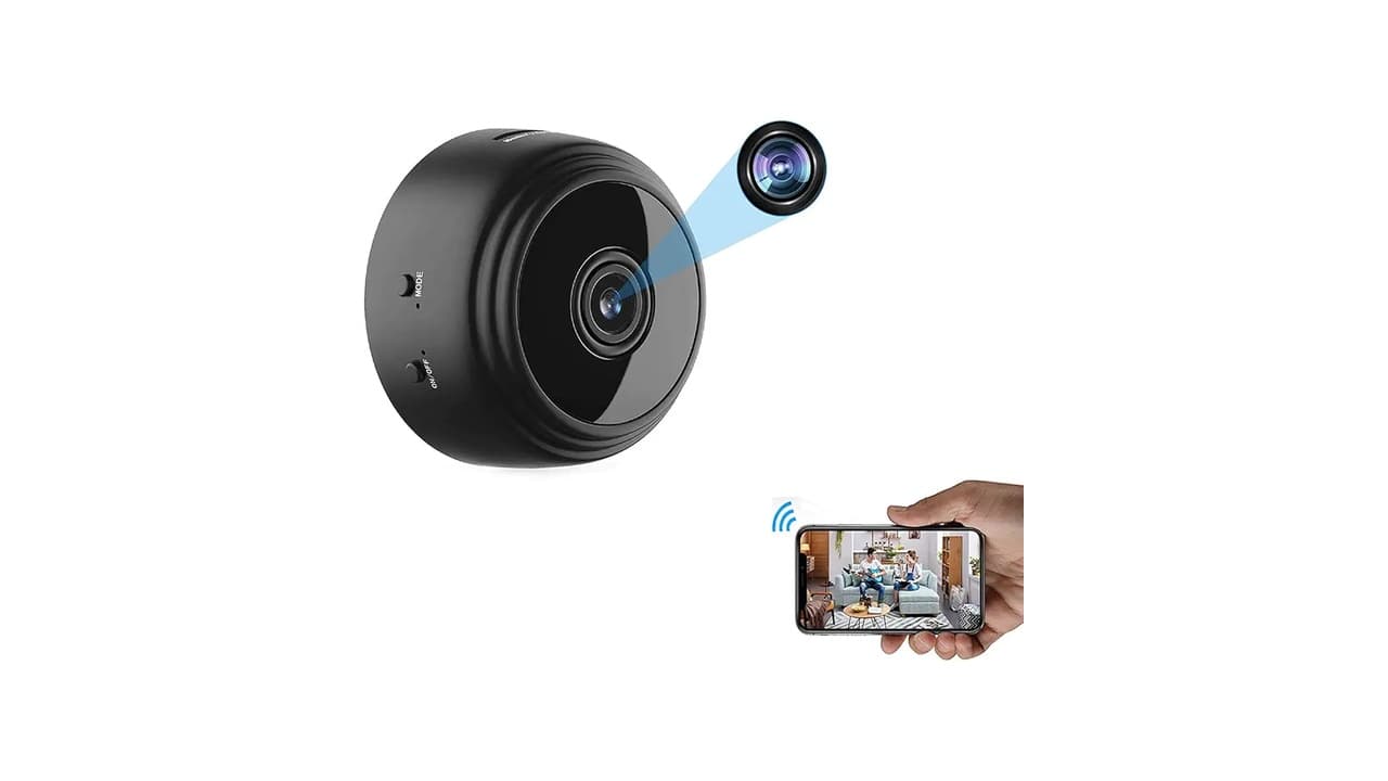 Qual Melhor Mini Câmera Espiã Wi-Fi? 8 Modelos com Visão Noturna e Detecção de Movimento