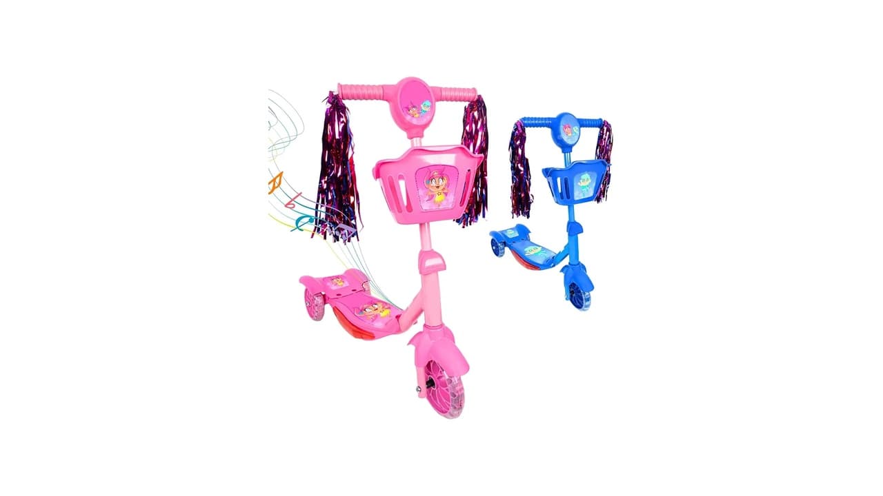 Qual Melhor Patinete Infantil 3 Rodas com LED? 8 Modelos Seguros e Divertidos