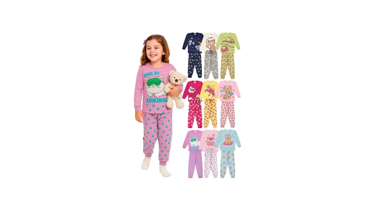 Qual Melhor Pijama Infantil? 12 Opções para Conforto e Estilo