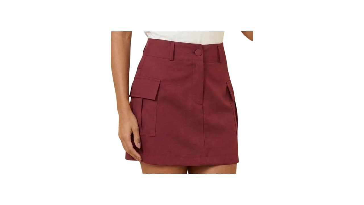 Qual a Melhor Saia Cargo Feminina com Bolsos? 8 Modelos Incríveis