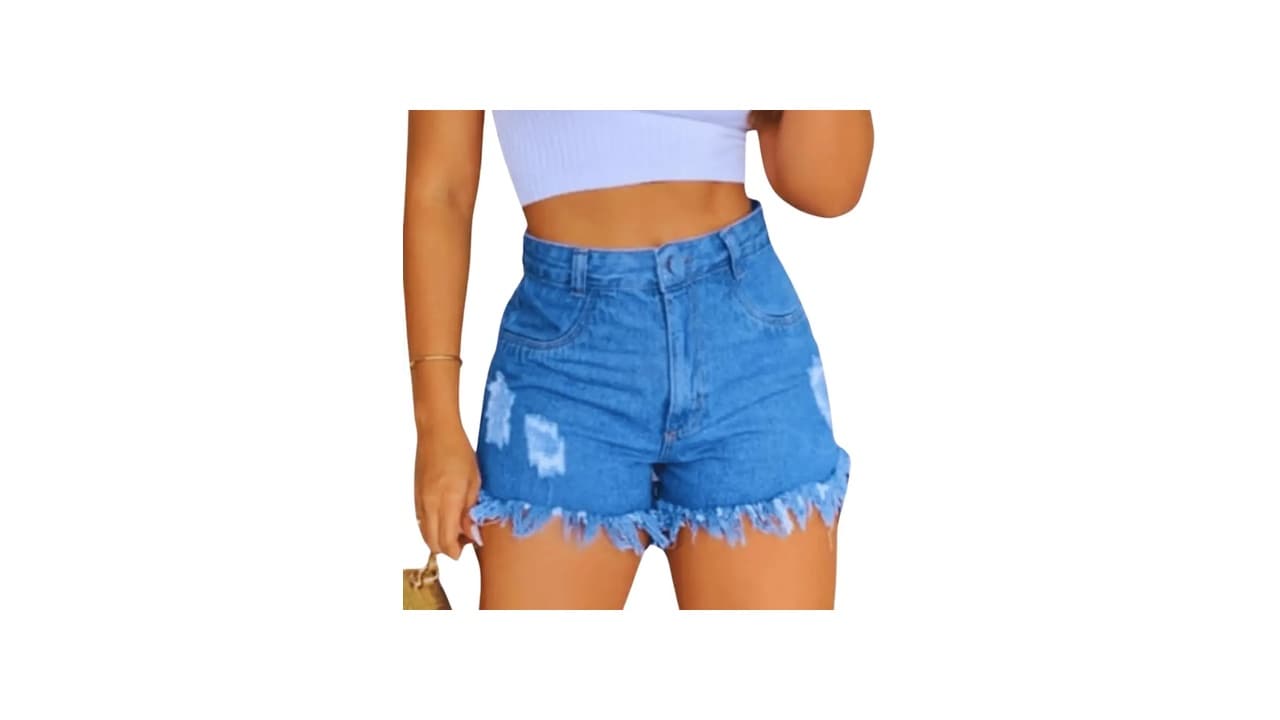 Qual Melhor Short Jeans Feminino Cintura Alta Desfiado? Top 7 Modelos para Você!