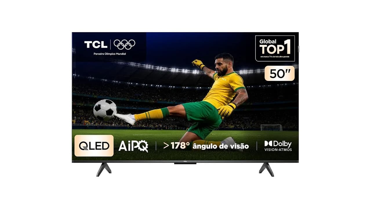 Qual a Melhor Smart TV 50 Polegadas QLED em 2026? Guia de Compra Definitivo
