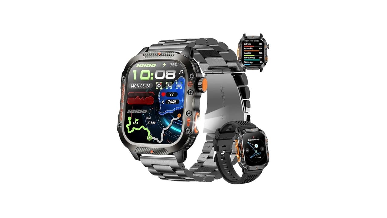Qual Melhor Smartwatch Militar Resistente: 7 Modelos para Sobrevivência e Aventura