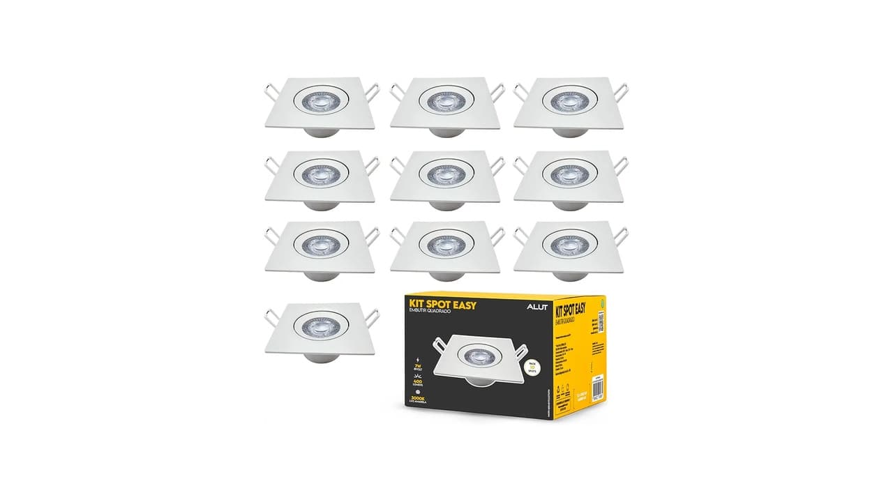 Qual Melhor Spot de LED para Gesso? Confira os 10 Modelos Top em 2026
