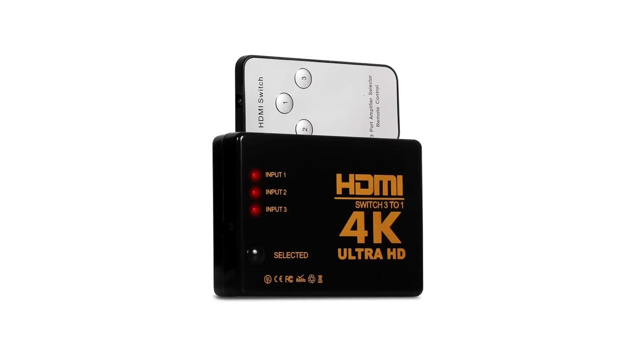 Qual Melhor Switch HDMI 4K com Controle? Comparativo dos 7 Melhores Modelos