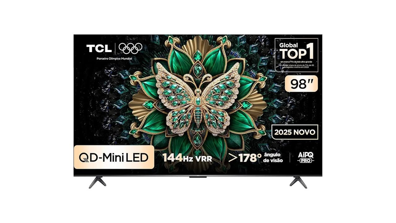 Qual a Melhor TV 98 Polegadas? Confira 4 Modelos Poderosos