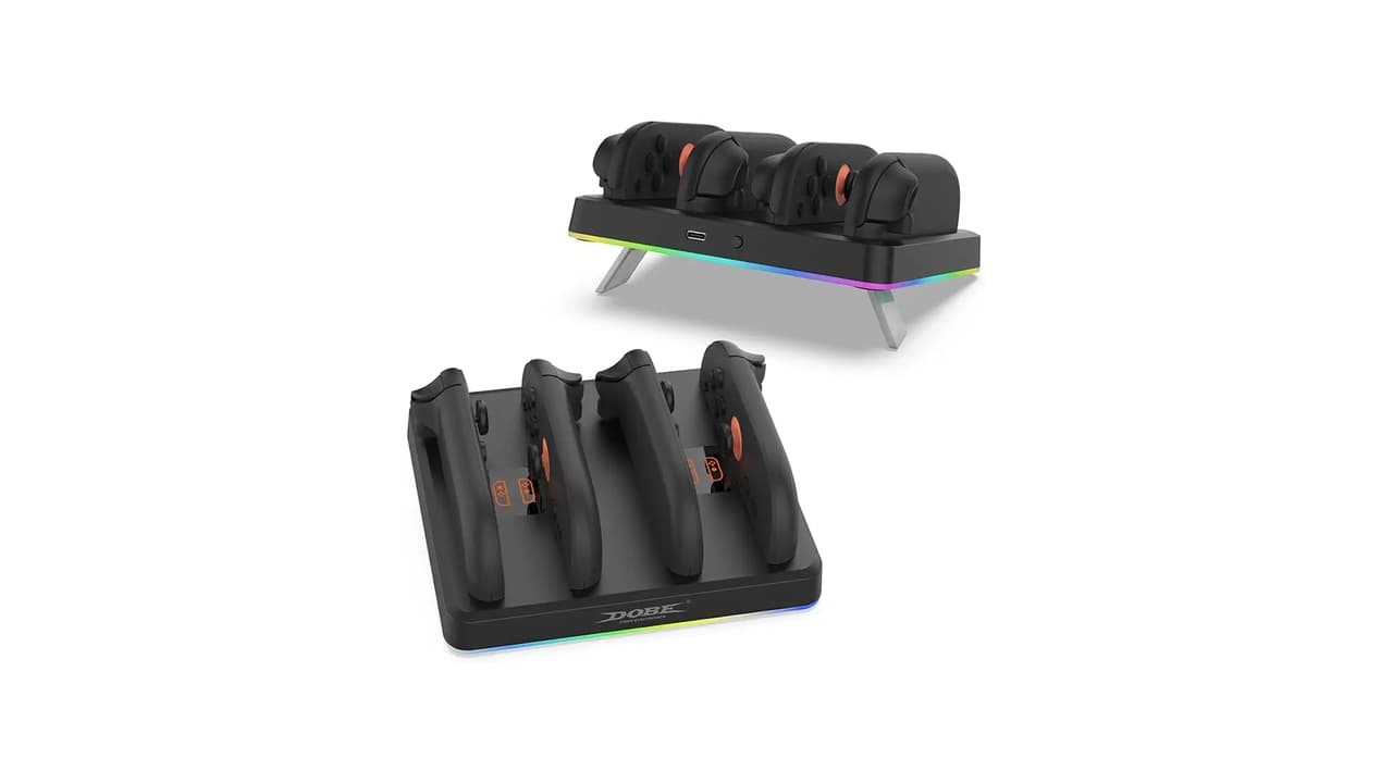 Qual Melhor Base de Carregamento para Controles Joy-Con: 10 Modelos com Carregamento Rápido e Design Prático