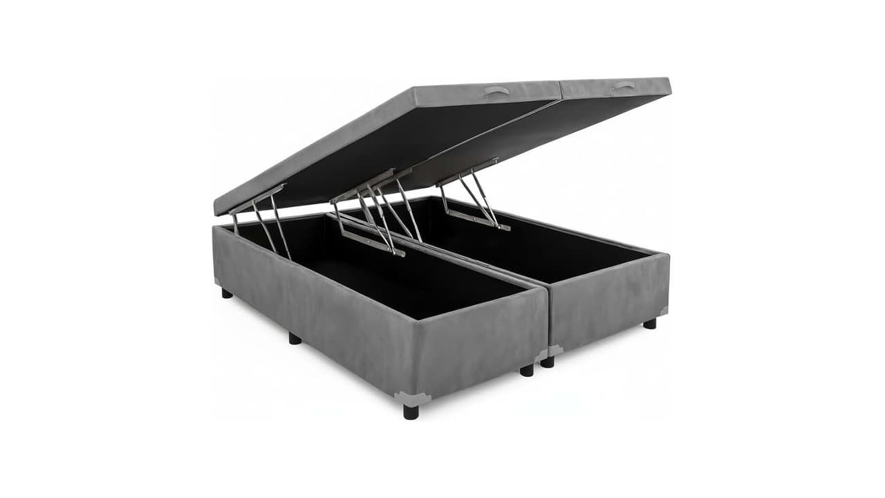 Qual Melhor Cama Box Baú King: Top 10 Modelos com maior espaço de armazenagem