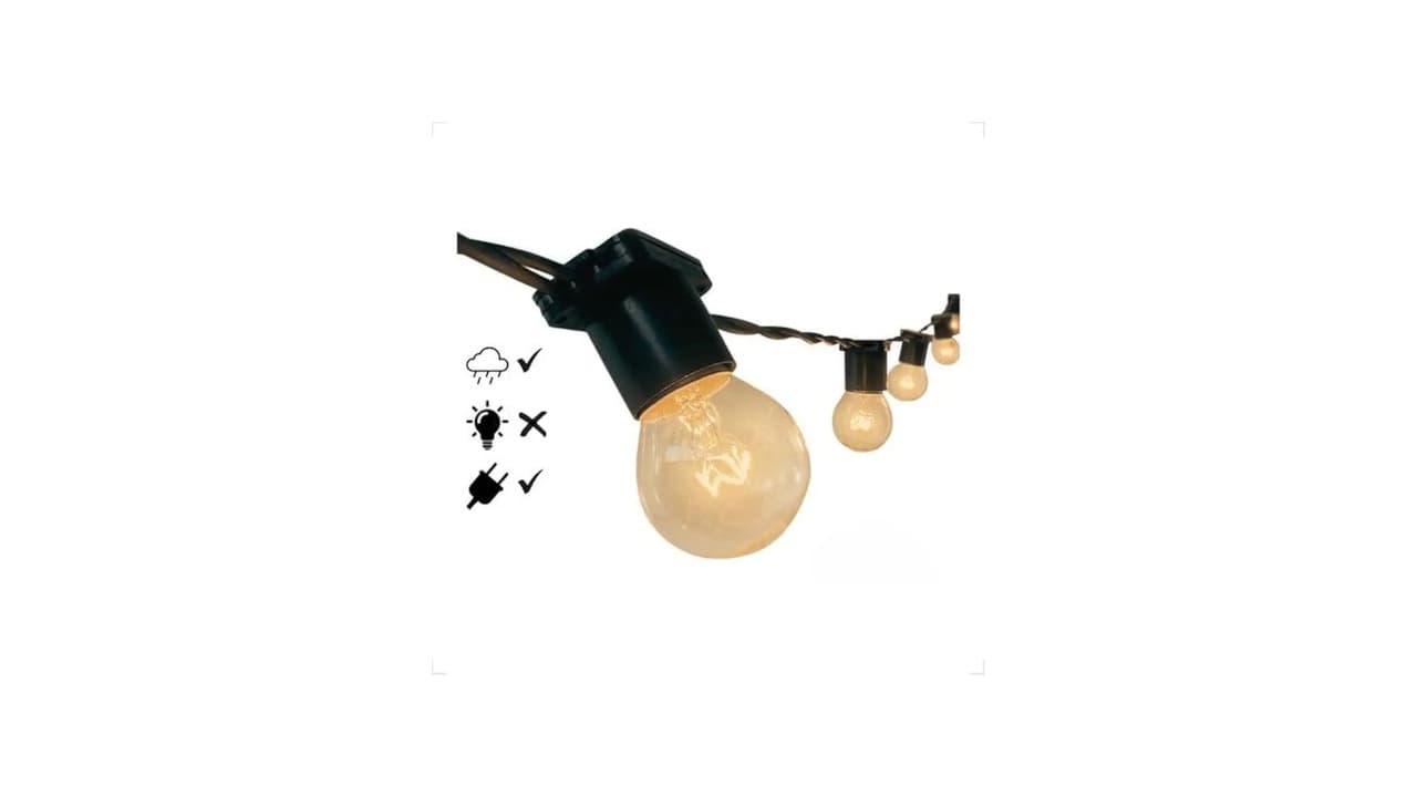 Qual Melhor Cordão de Luz Estilo Varal para Quintal: 9 Modelos com Design Rústico e Iluminação Perfeita