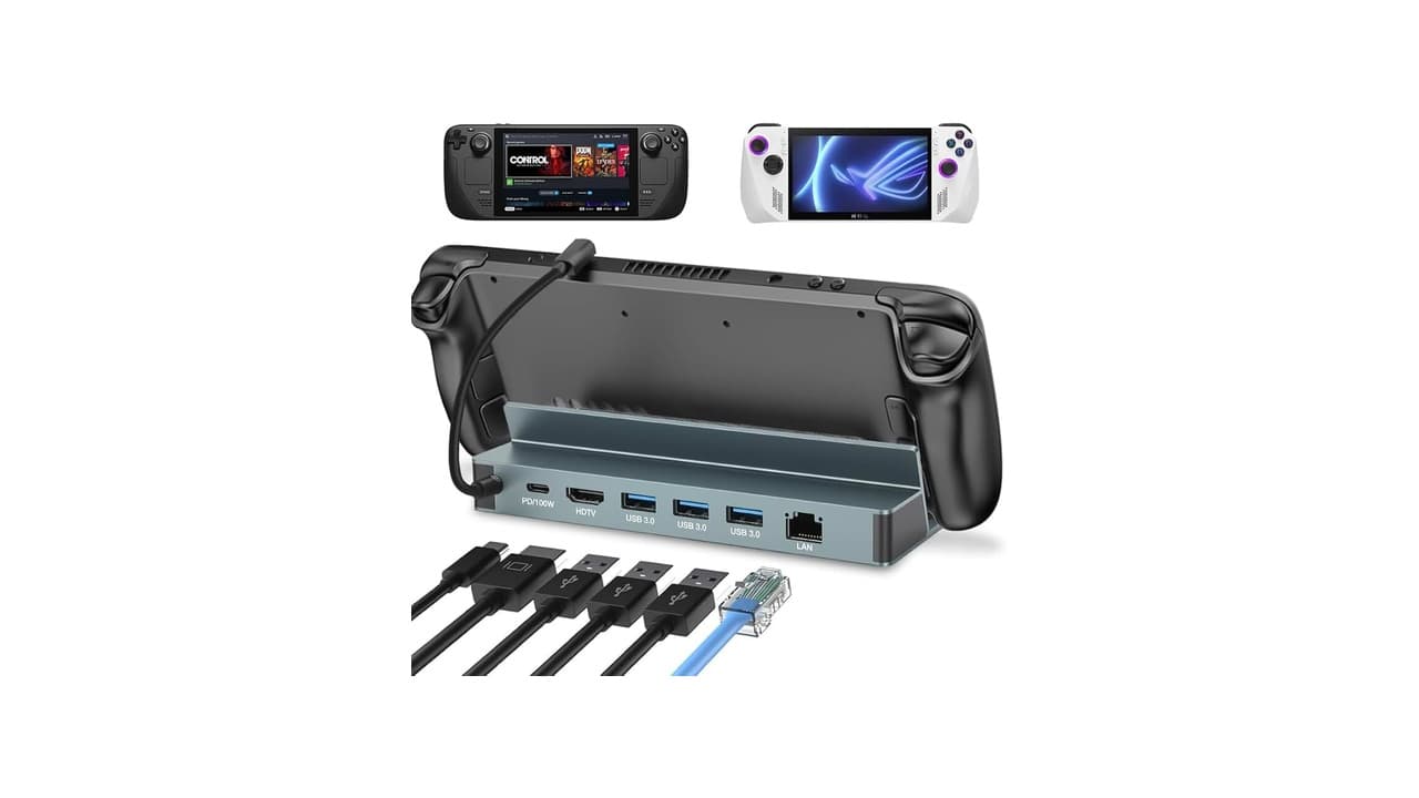 Qual Melhor Dock Station para Steam Deck e ROG Ally? Guia para Escolher a Melhor Base em 2026