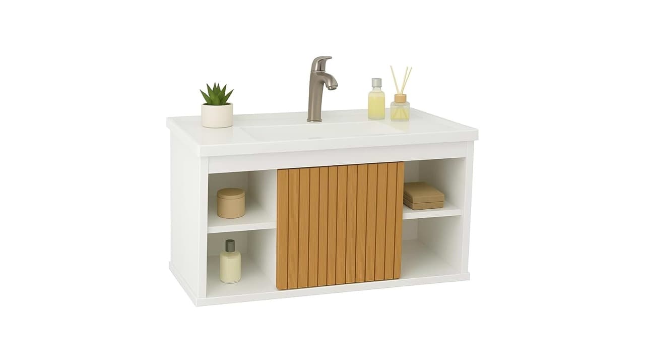 Qual Melhor Gabinete de Banheiro Suspenso com Cuba: Confira os 10 Modelos com Melhor Design e Funcionalidade