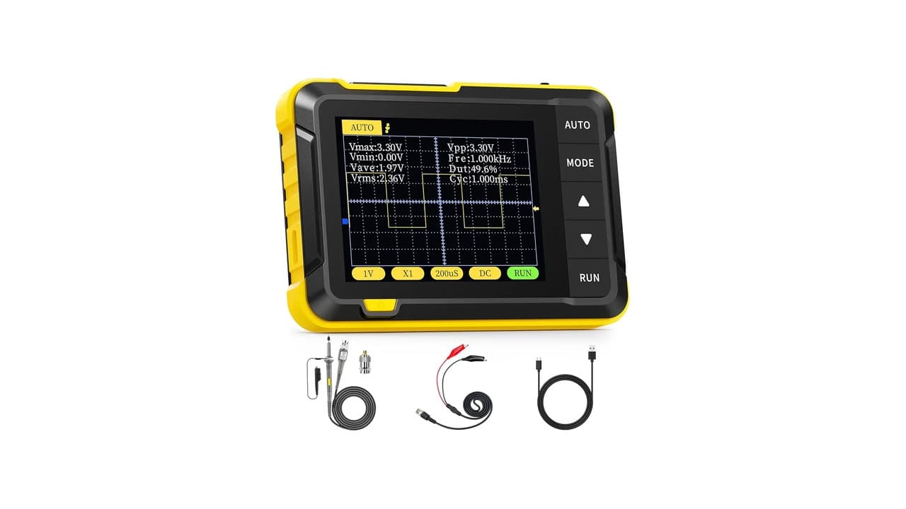 Qual Melhor Osciloscópio Digital Portátil para Eletrônica e Automotivo?