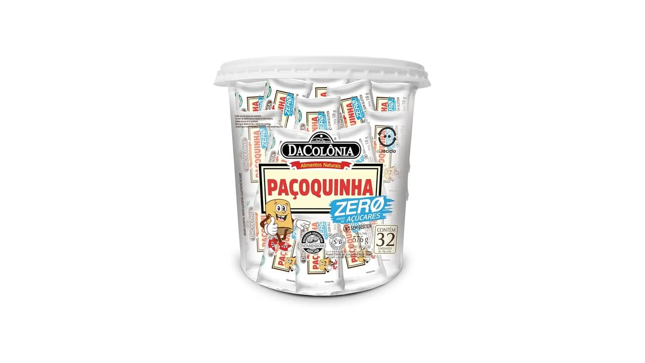 Qual a Melhor Paçoca Sem Açúcar? 7 Opções Zero Açúcar para Dieta