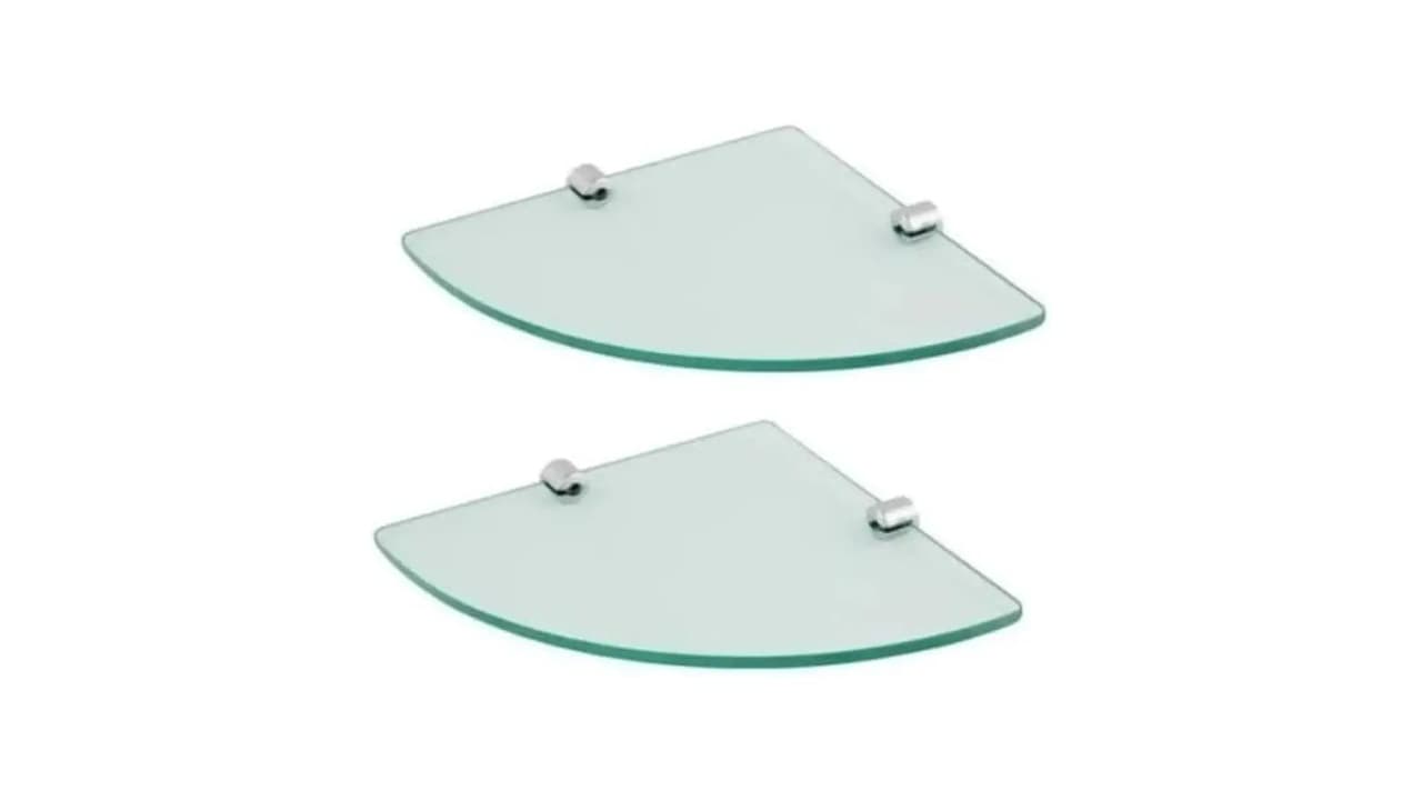 Qual a Melhor Prateleira de Vidro para Banheiro? 12 Opções com Design e Resistência