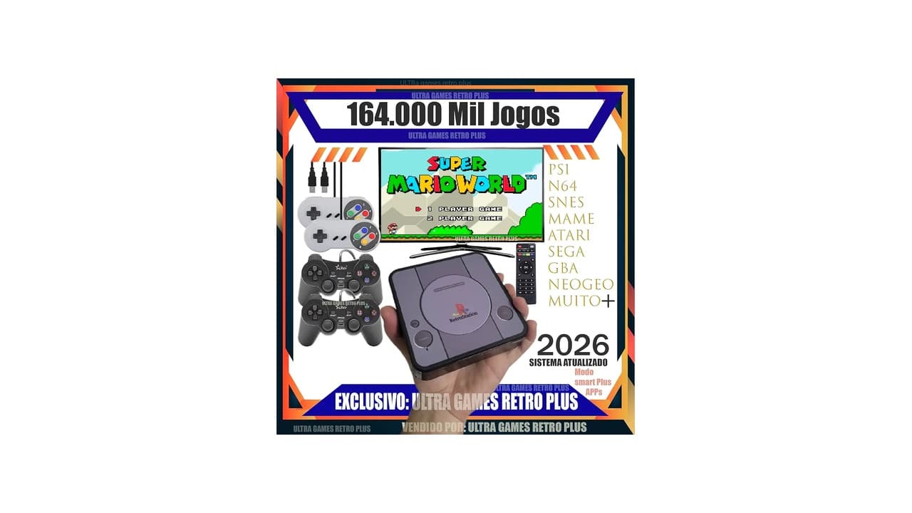 Qual Melhor Retro Game Box? Confira 7 Opções com +39 Mil Jogos