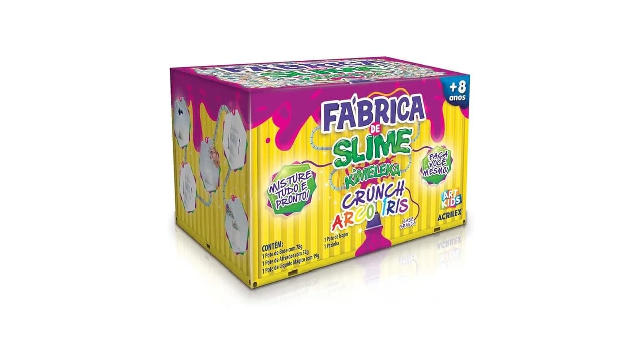 Qual Melhor Slime Caseiro para Criar Brincadeiras Divertidas? Top 10 Opções