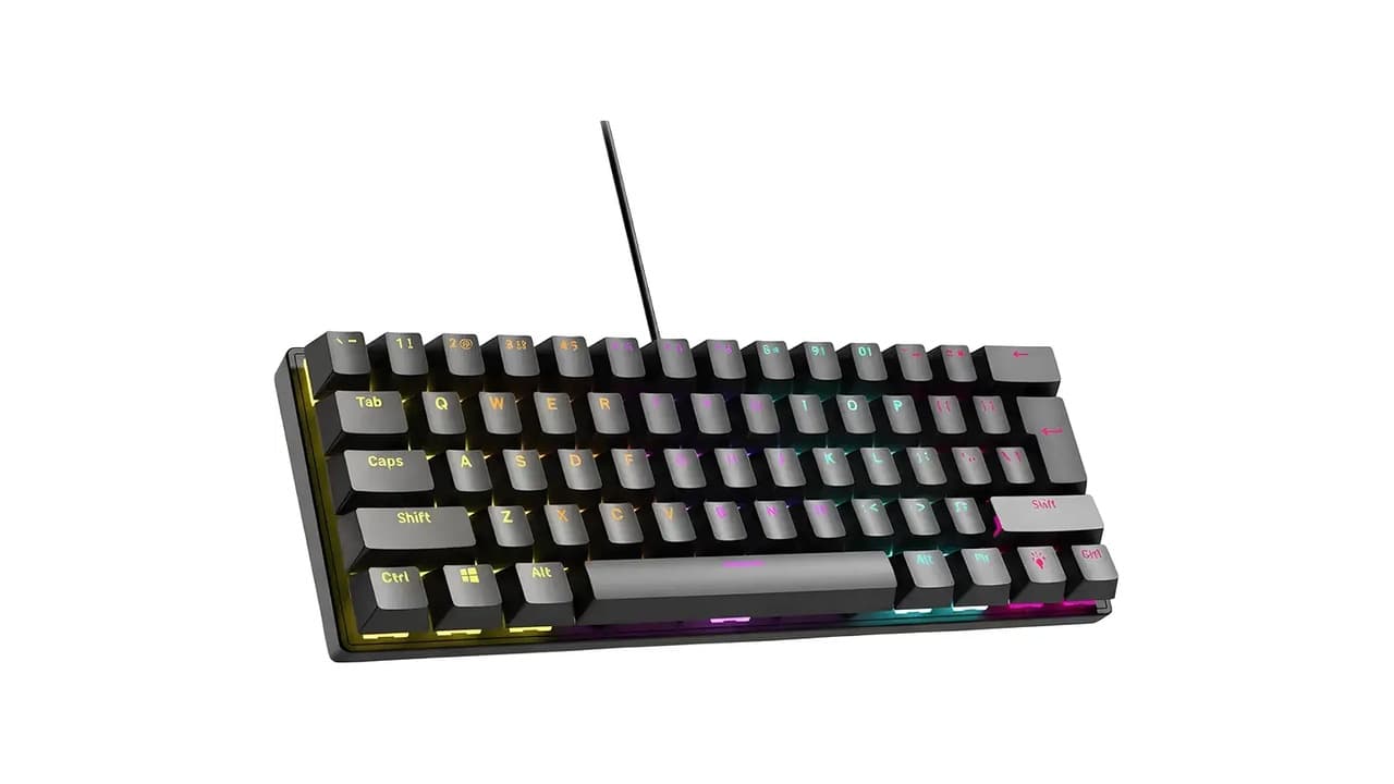 Qual Melhor Teclado Gamer Mecânico 60% RGB para Jogos FPS?