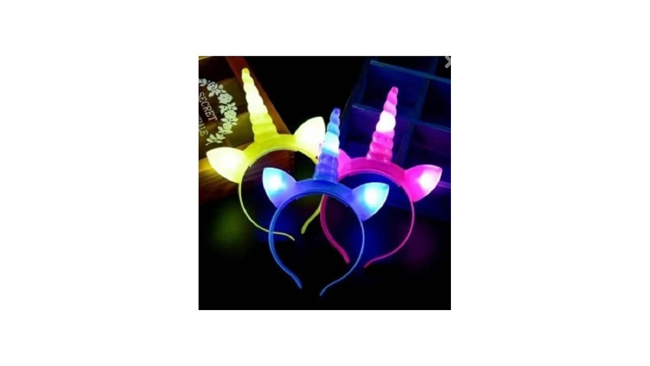 Qual a Melhor Tiara de Unicórnio LED? Confira 6 Opções com Luzes e Brilhos