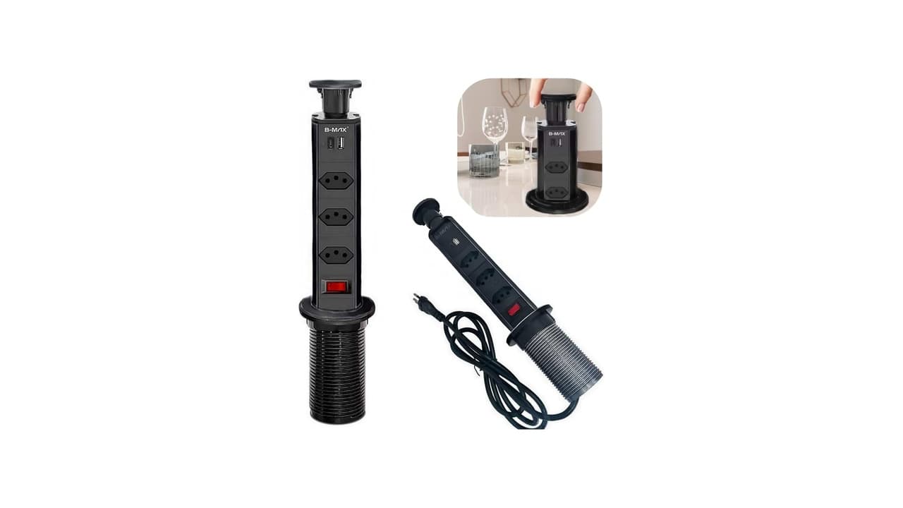 Qual a Melhor Torre de Tomada para Bancada? Confira 8 Opções Top!