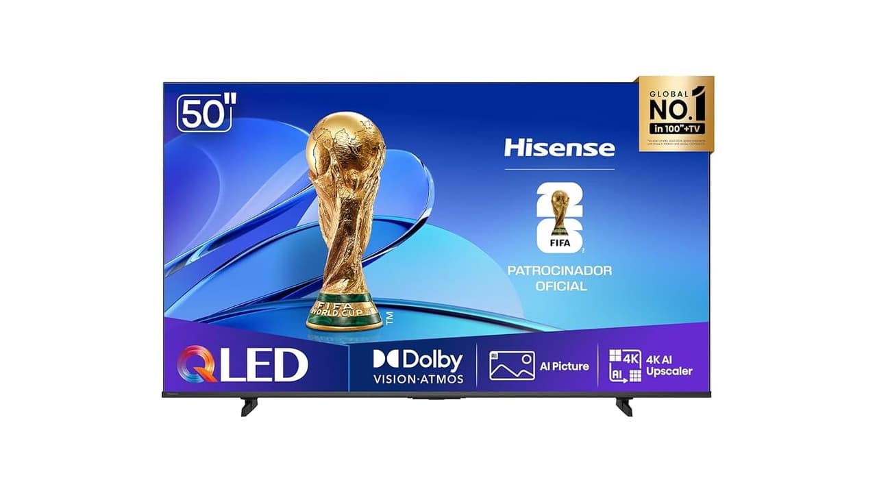 Qual Melhor TV 50 Polegadas QLED 120Hz? 7 Modelos com Resposta Rápida e Cores Vívidas