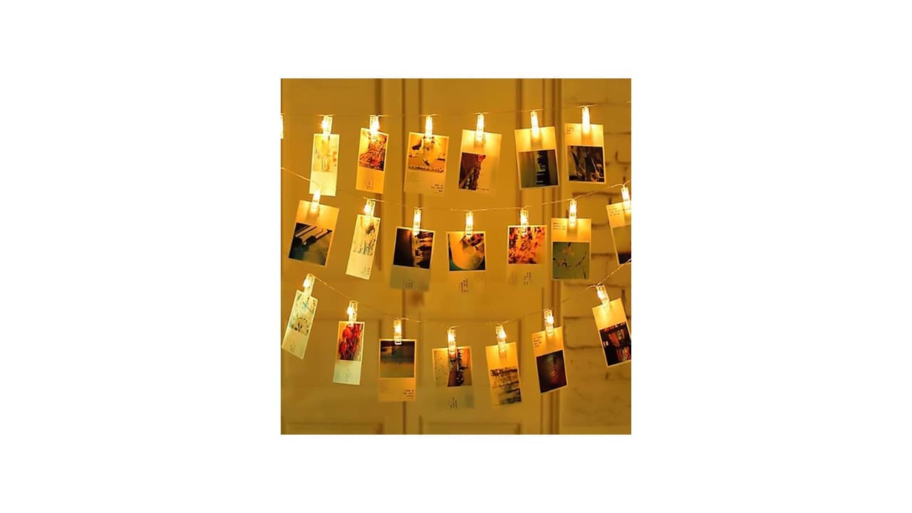 Qual Melhor Varal de Fotos com LED? 7 Modelos que Transformam Decoração